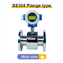 SS electromagnetic flow meter